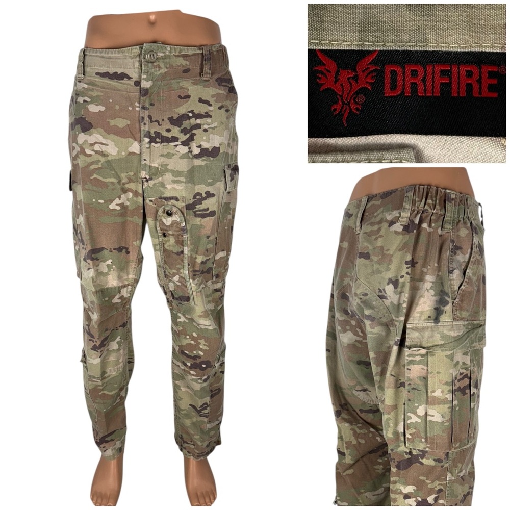 DRIFIRE FORTREX Pants Green Medium Regular Operational Camouflage Pattern